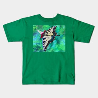 When Butterflies Are Free Kids T-Shirt